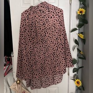 Leopard print maxi skirt
